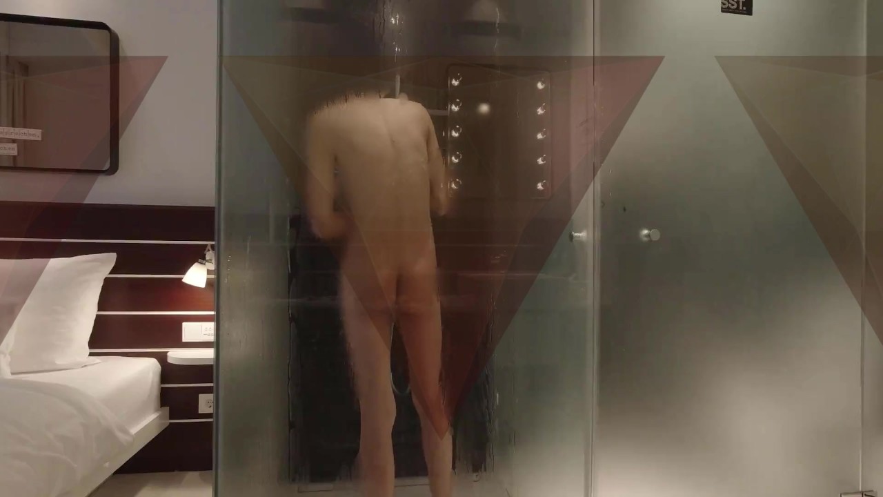Uncut Twink Gets Filmed in Smooth Shower Scene