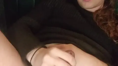 Long Haired Guy Masturbates and Fingers His Ass