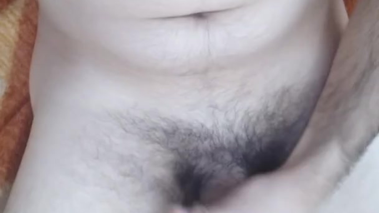 Gay Guy Strokes 9 Inch Cock at Home