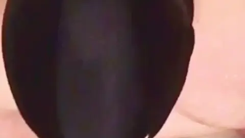 Husband Gives Oral Sex with BBC Dildo, Cum Shot