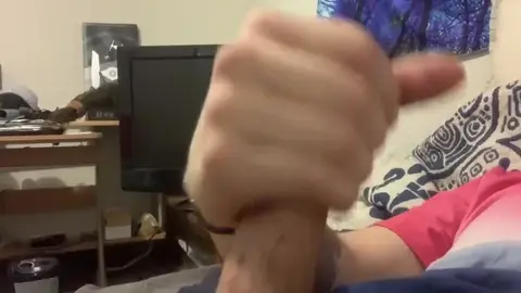 Solo Guy Masturbates for Self Pleasure