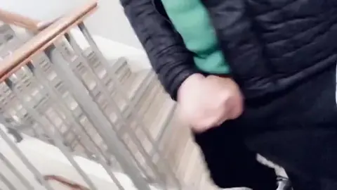 Horny Guy Jerks Off on Camera