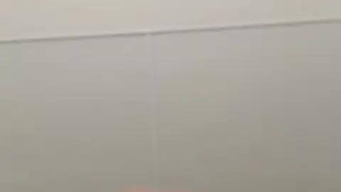 Gay Guy Plays with Sex Toys in Gas Station Bathroom