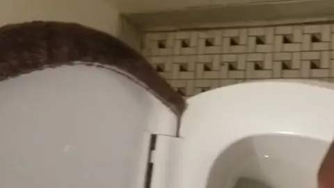 Horny Virgin Teen Masturbates to Sister's Shower