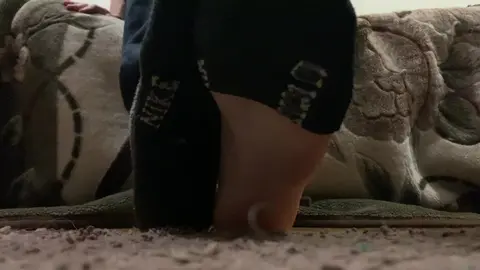 Guy Sniffs Partner's Smelly Feet