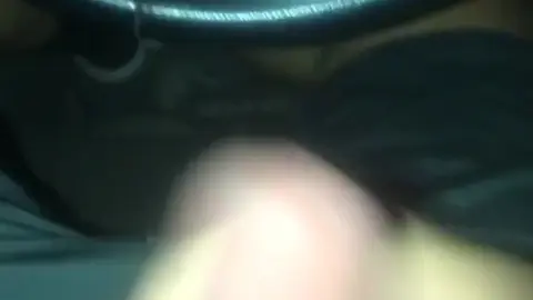 Young Guy Ejaculates in Vehicle