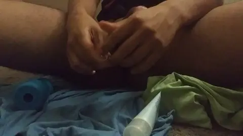 Solo Guy Plays with Sex Toys