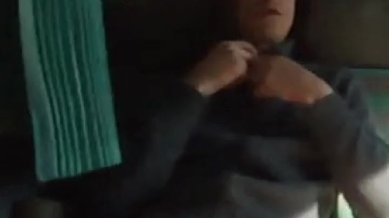 Naked Man Exposes Himself on Train