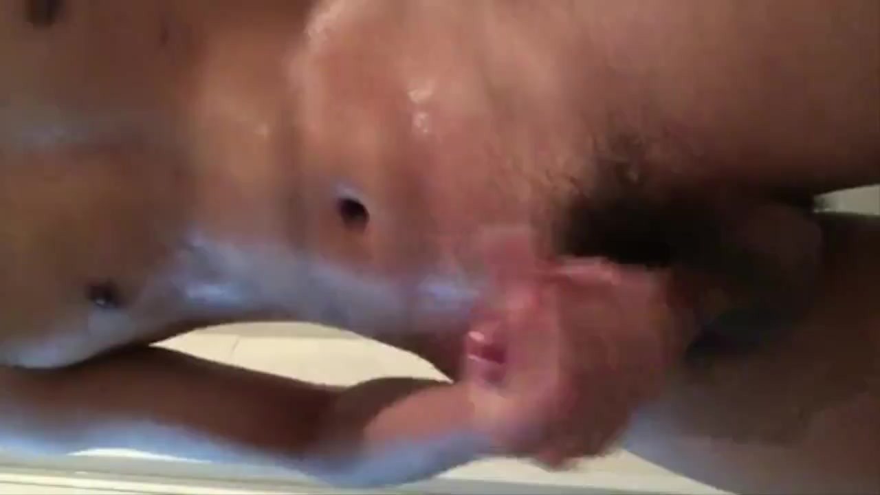 Muscular Guy Masturbates for Older Men