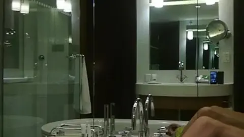 Guy Wears Thong in Bath Scene