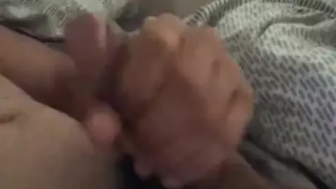 Guy Jerks Off Soft Cock to Hard