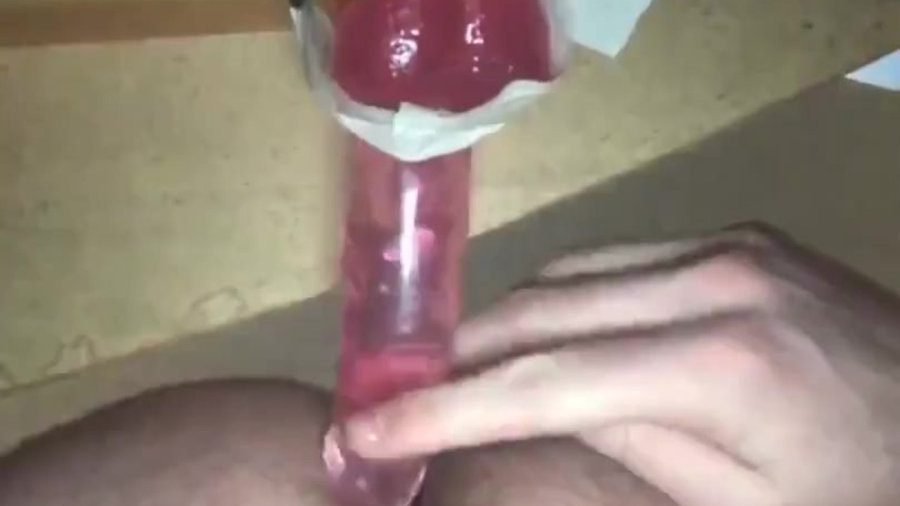 Bisexual Dildo Fucking in Doggy Style
