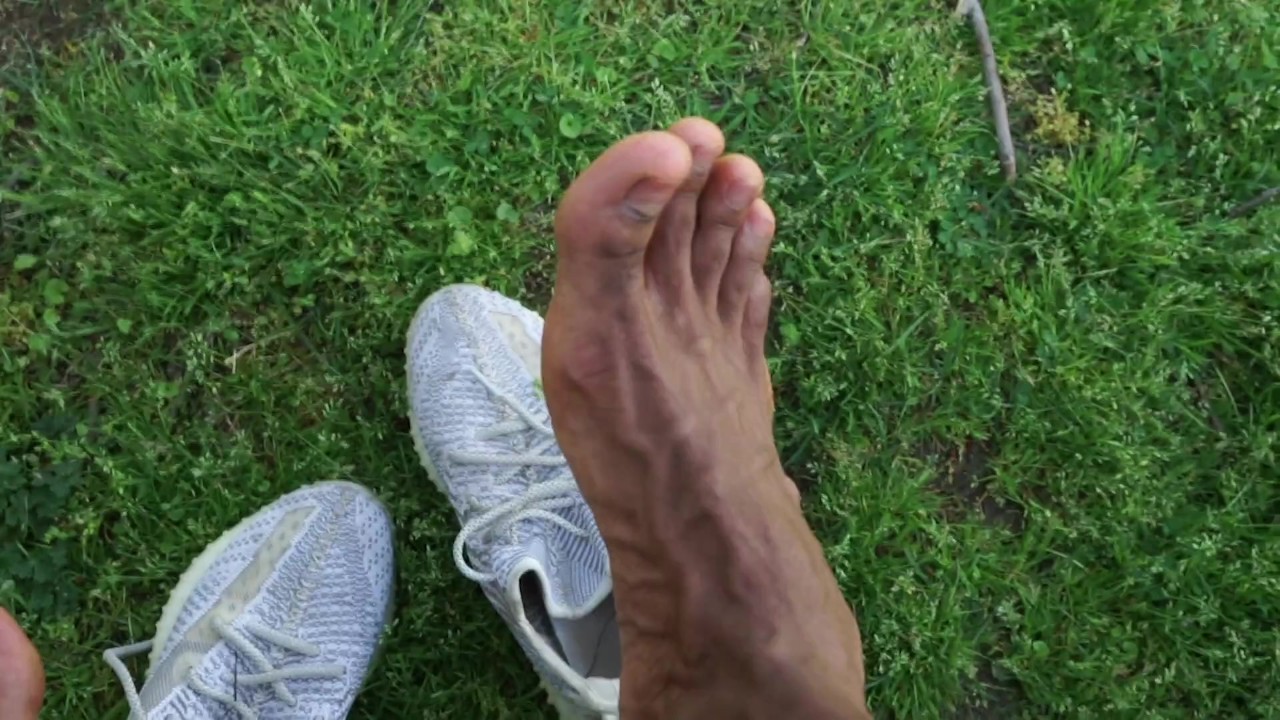 Guy Sits on Car, Shows Off Feet for Turned On Buddy