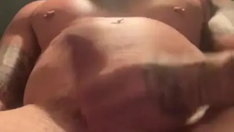 Horny Guy Masturbates to Orgasm