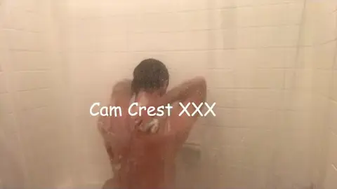 Cam Enjoys Solo Shower Masturbation