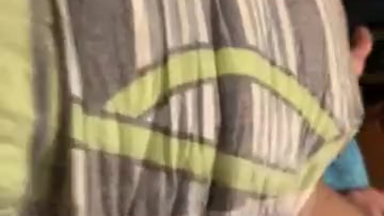 Gay Diaper Boy Lays in Full Diaper