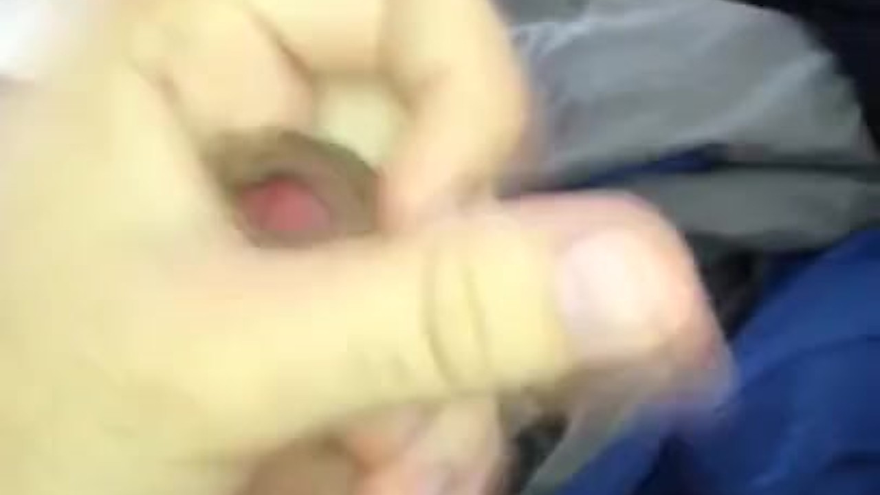 Uncut Guy Jerks Off for First Time
