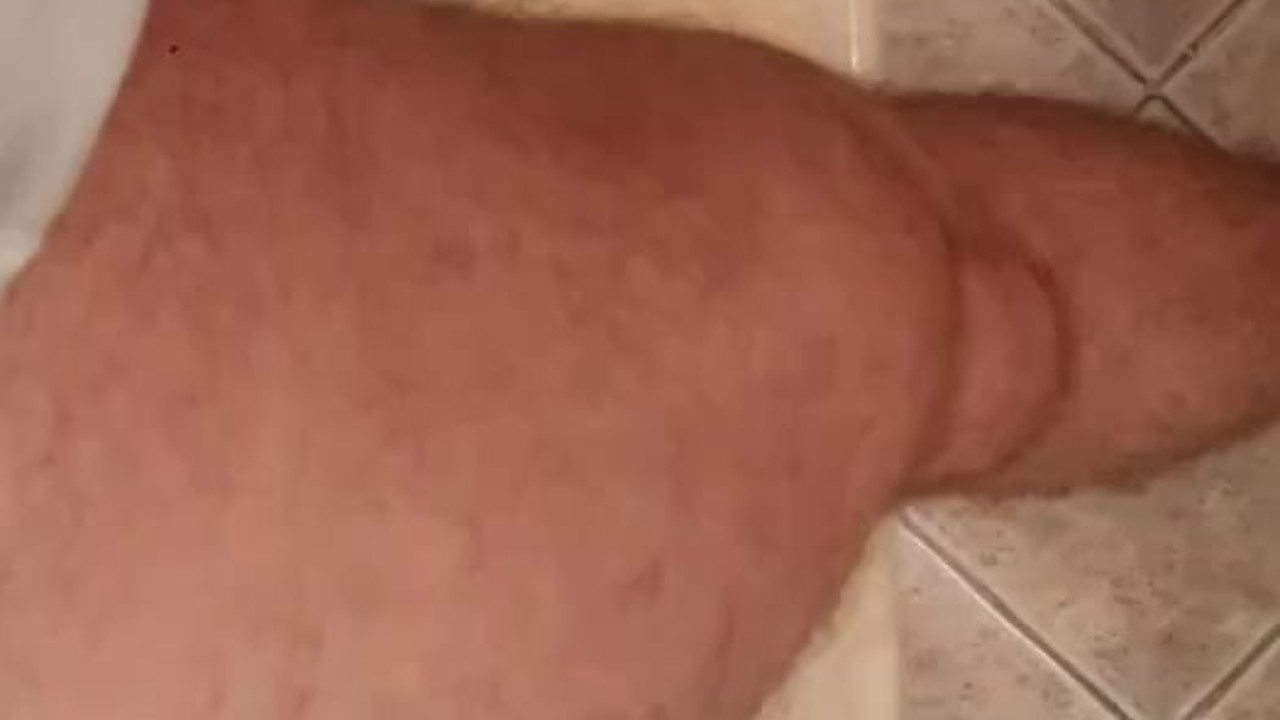Close Up Quad Flexing in POV