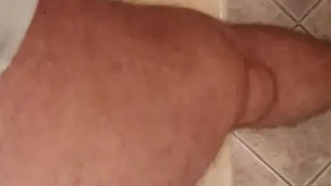 Close Up Quad Flexing in POV