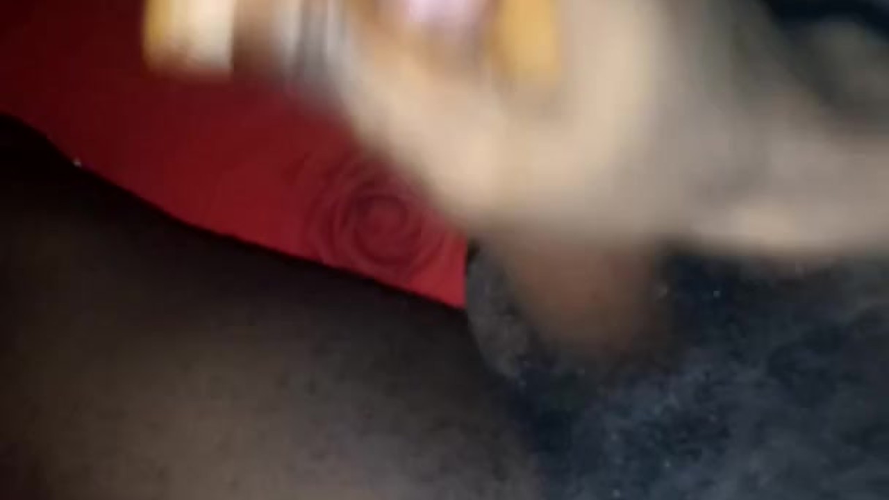 Black Guy Masturbates Alone