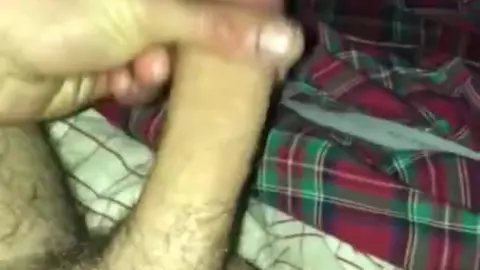 Solo Guy Masturbates in Short Clip