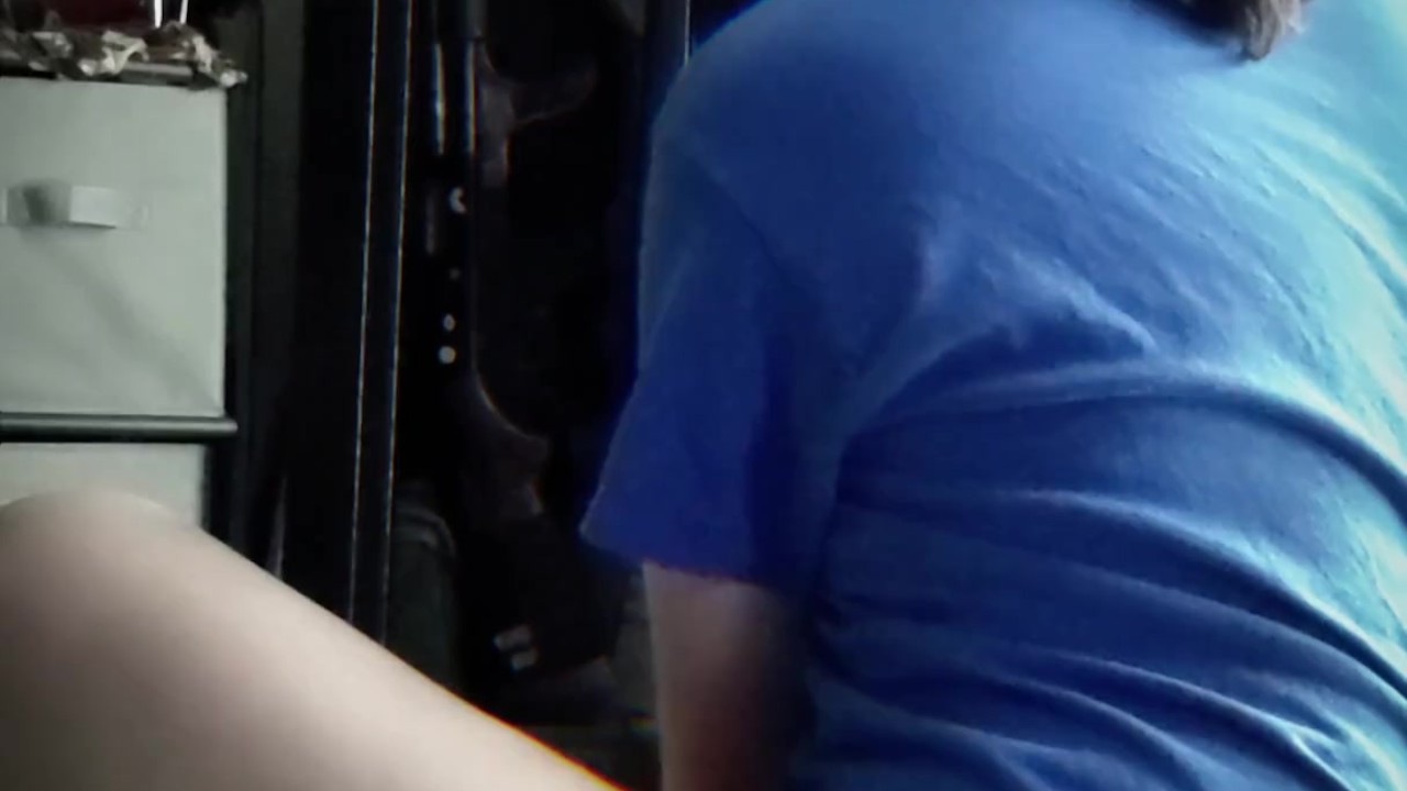 Hunky Guy Plays with Guns Before Oral