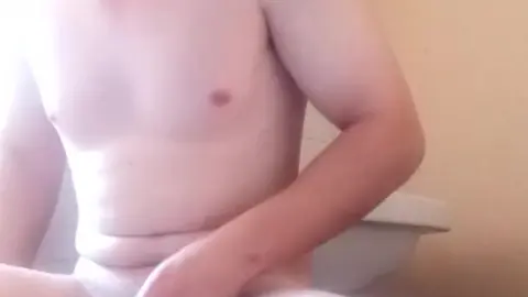 Naked Guy Teases Cock, Shows Ass in Bathtub