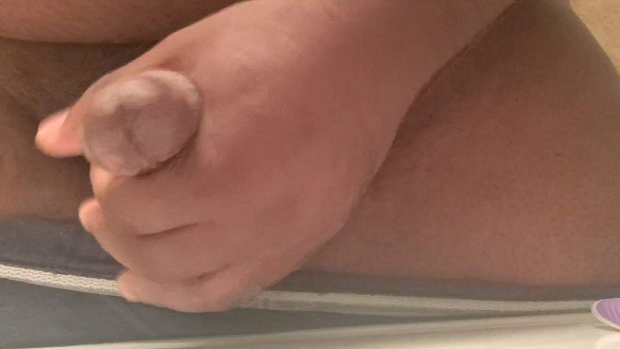 Guy Cums with Intense Orgasm