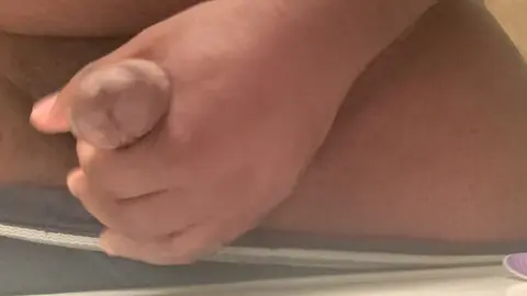 Guy Cums with Intense Orgasm
