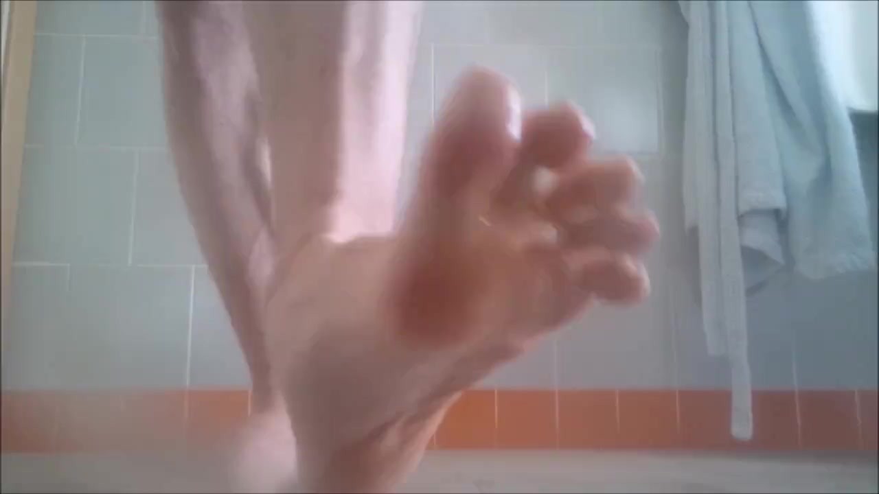 Master Dominates Sub with Feet and Piss Play