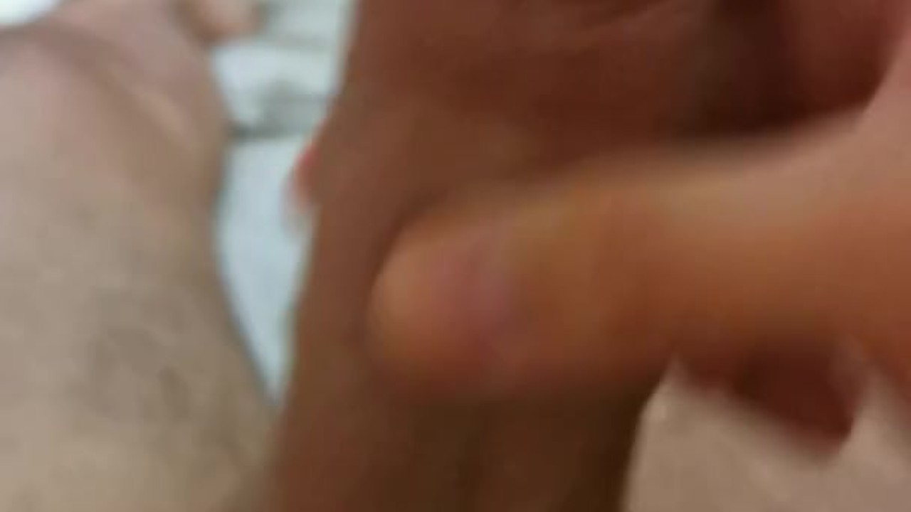 Twink Masturbates with Close-up of Shaved Balls