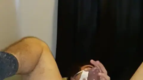 Guy Plays with Anal Plug and Milks His Cock