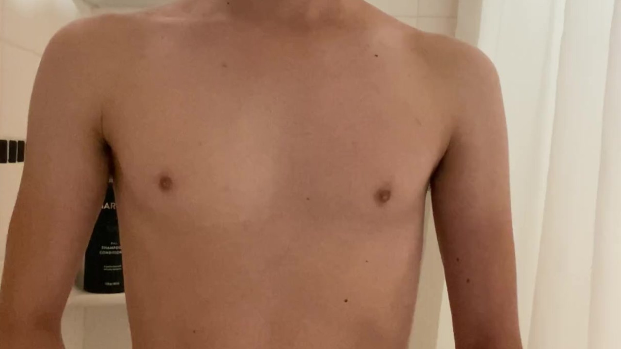 Eddie De Luca Urinates in Shower