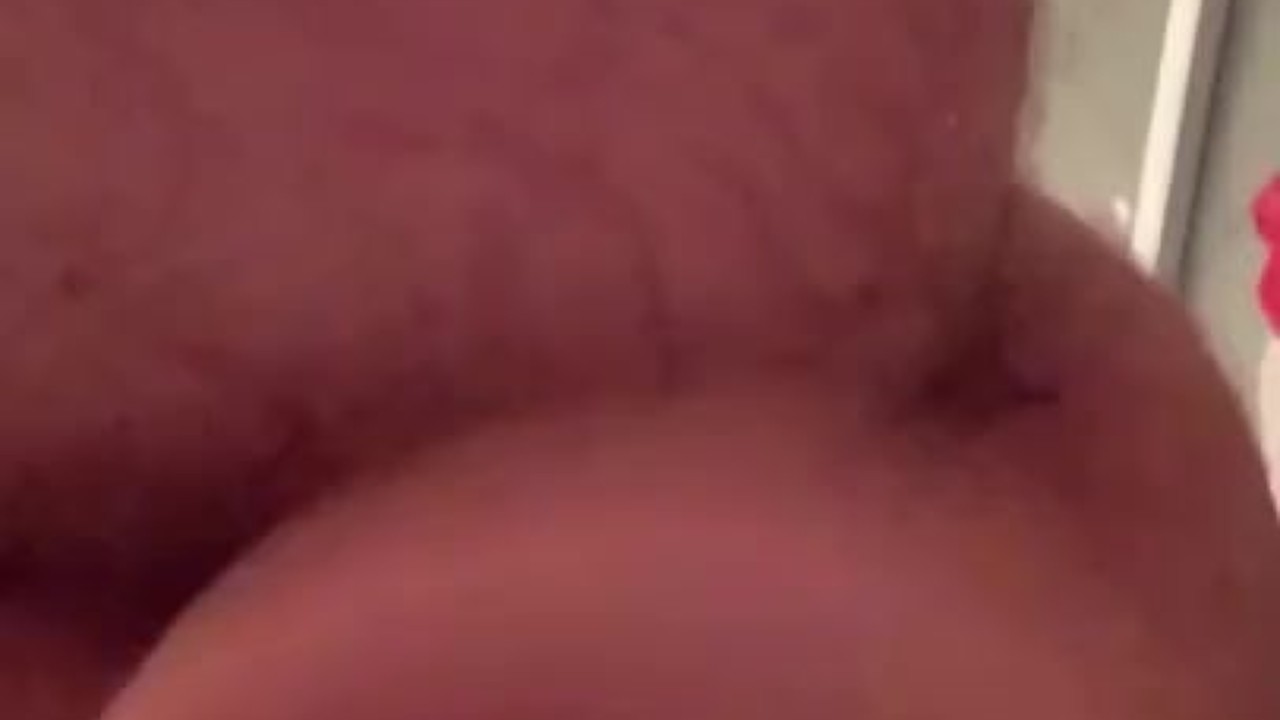 Guy Masturbates with Own Cum