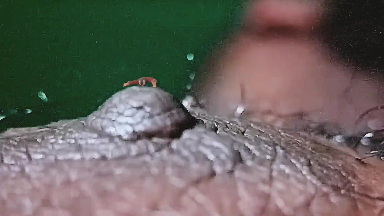 Closeup of Giant Nipple Tease
