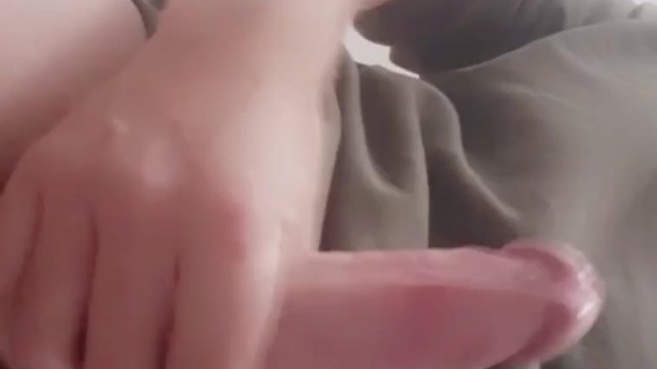Sneaky Gay Play While Girlfriend Sleeps Next Room