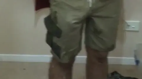 Tradesman Exposes His Cock on Camera