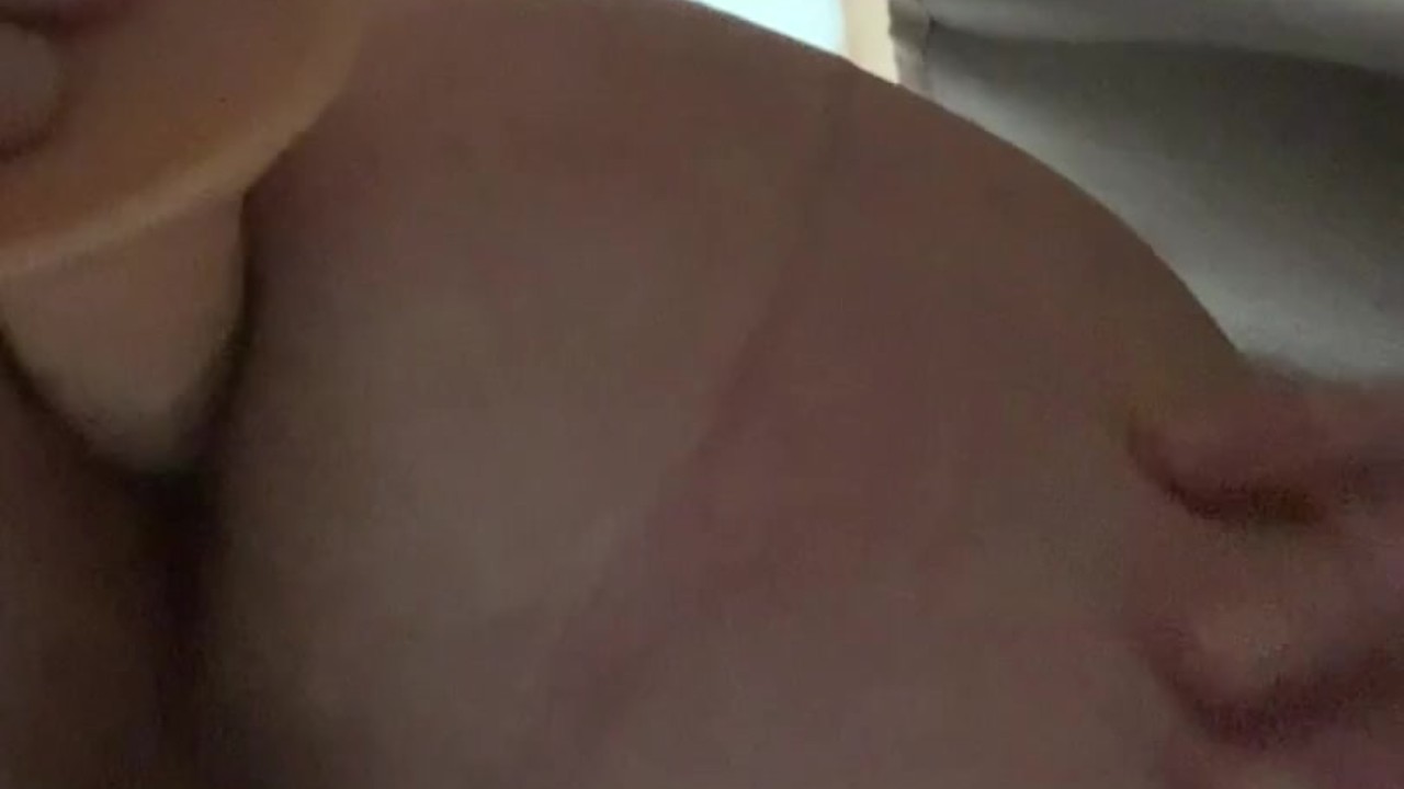 Guy Uses Dildo for Anal Play