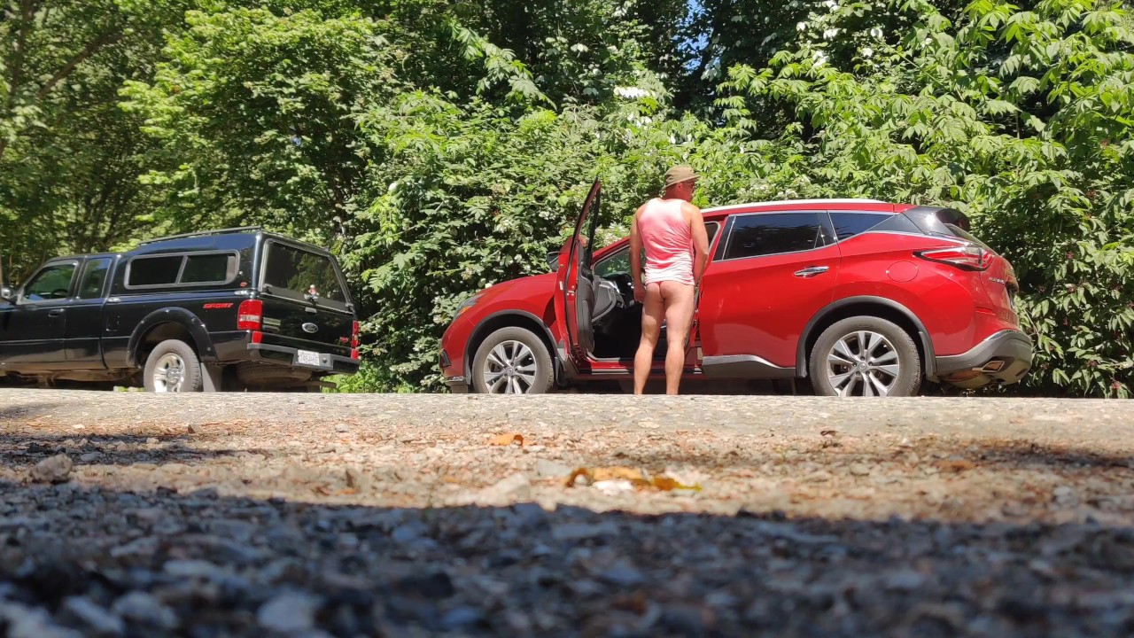 Bear Gets Caught Pants Down in Parking Lot