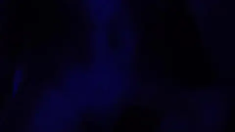 Blue Light Solo Cock Tease