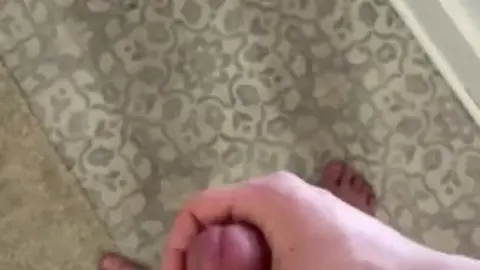 Eddie De Luca Masturbates in Bathroom Solo