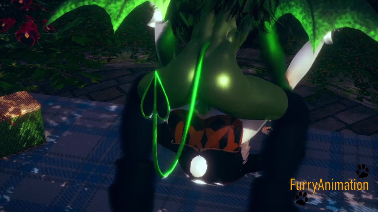 Dragon Dominates Rabbit in 3D Furry Anime