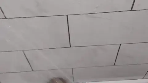 Hunky Guy Enjoys Slow Motion Shower Fun