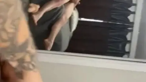 Twink Neighbor Jerks Off for Daddy