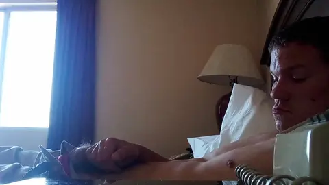 Russian Guy Jerks Off with Big Cumshot