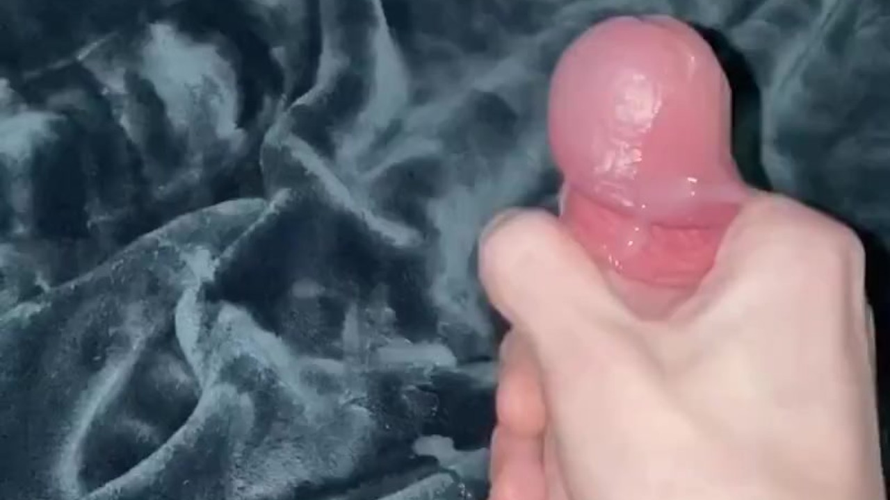 Intense Orgasm Ends with Huge Cumshot