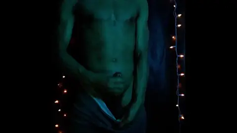 Gay Duo Explodes in Dark Room Cum Scene