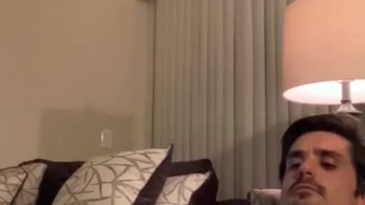 Guy Eats Own Cum from Glass