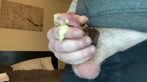Gay Man Fucked with Donut Glaze