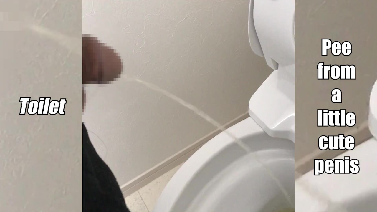Japanese Twink Urinates Standing Up
